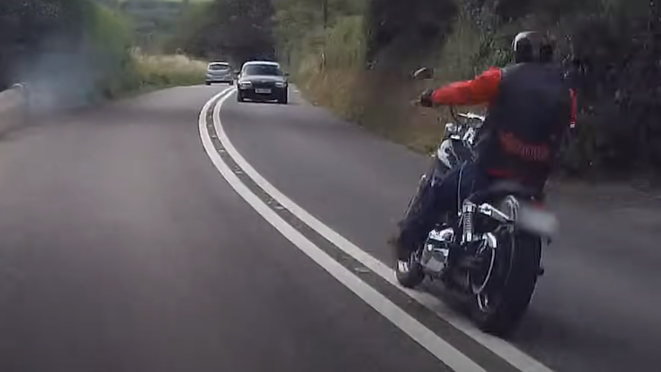 Dashcam footage submitted to Operation Snap